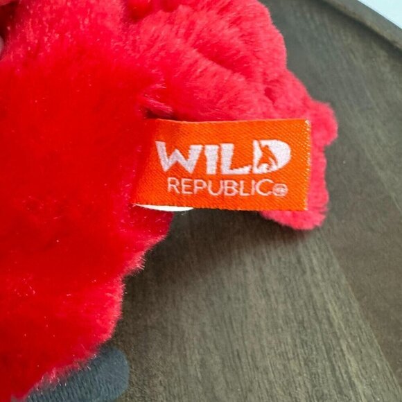 Wild Republic Cuddlekins Scarlett Macaw Plush Stuffed Parrot Bird Red Toy - Picture 8 of 10